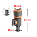 1/4" 1/2" 3/4" 1" Irrigation Garden Hose Connector Garden Tap 16mm Nipples Coupler Drip Irrigation System Waterstop Fittings